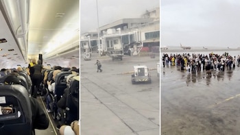 Así se sintió el terremoto de Venezuela en un avión lleno de pasajeros en el aeropuerto de La Guaira