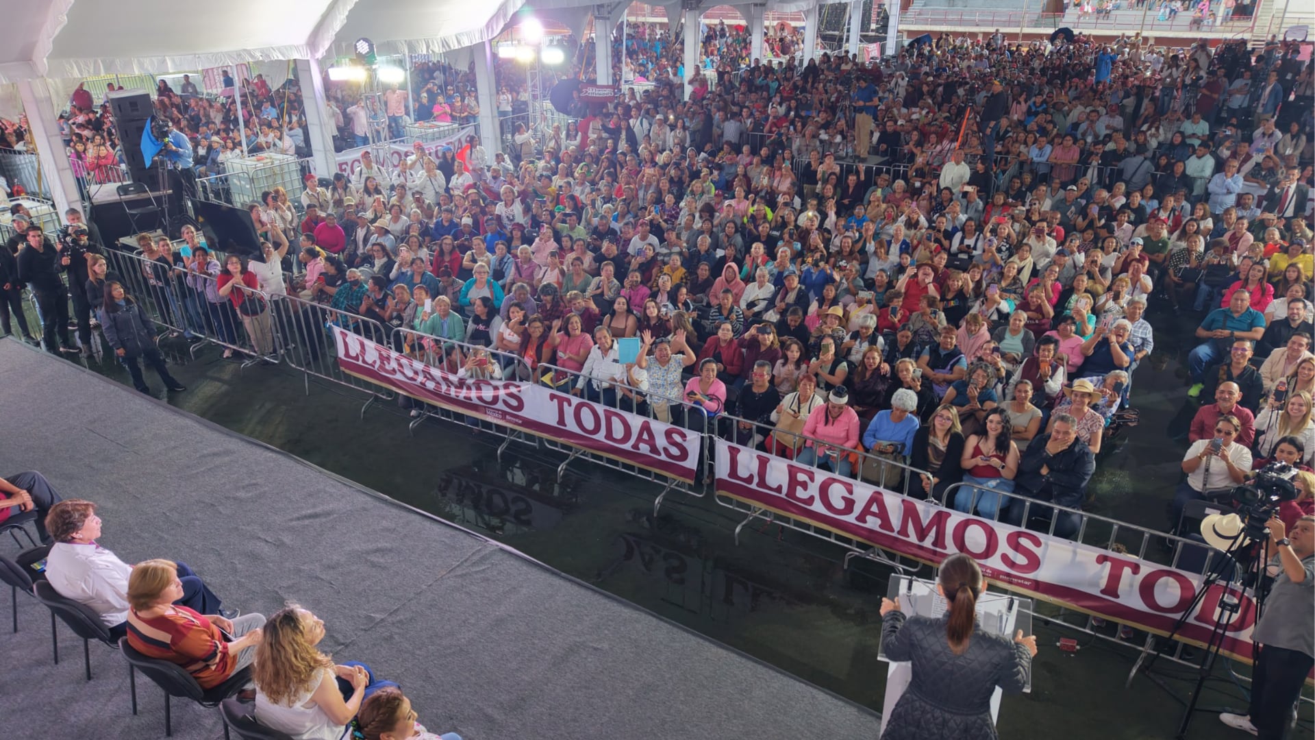 La presidenta Claudia Sheinbaum resaltó la importancia de impulsar políticas públicas que reconozcan y protejan los derechos de las mujeres (Foto: Presidencia)
