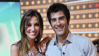 Jorge Fernández en los primeros años de 'La ruleta de la suerte' (Atresmedia)