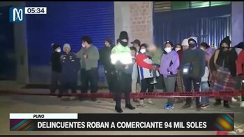 La pareja fue interceptada con