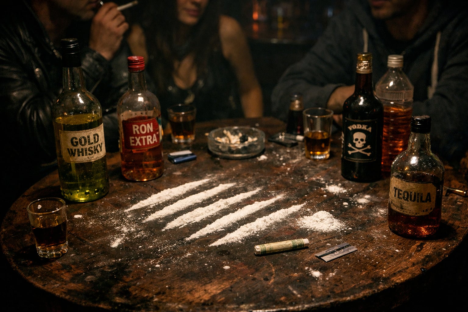 La cocaína y licor adulterados han incrementado las muertes de los consumidores en el país, según Medicina Legal - crédito Imagen Ilustrativa Infobae