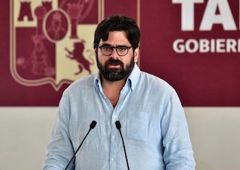 El secretario ejecutivo había hecho proselitismo a favor de Daniel Casasús Ruz, amigo de 'Andy' López Beltrán.
Crédito: XEVT