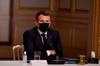 El presidente Emmanuel Macron ha