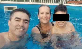 El nene y sus tíos,