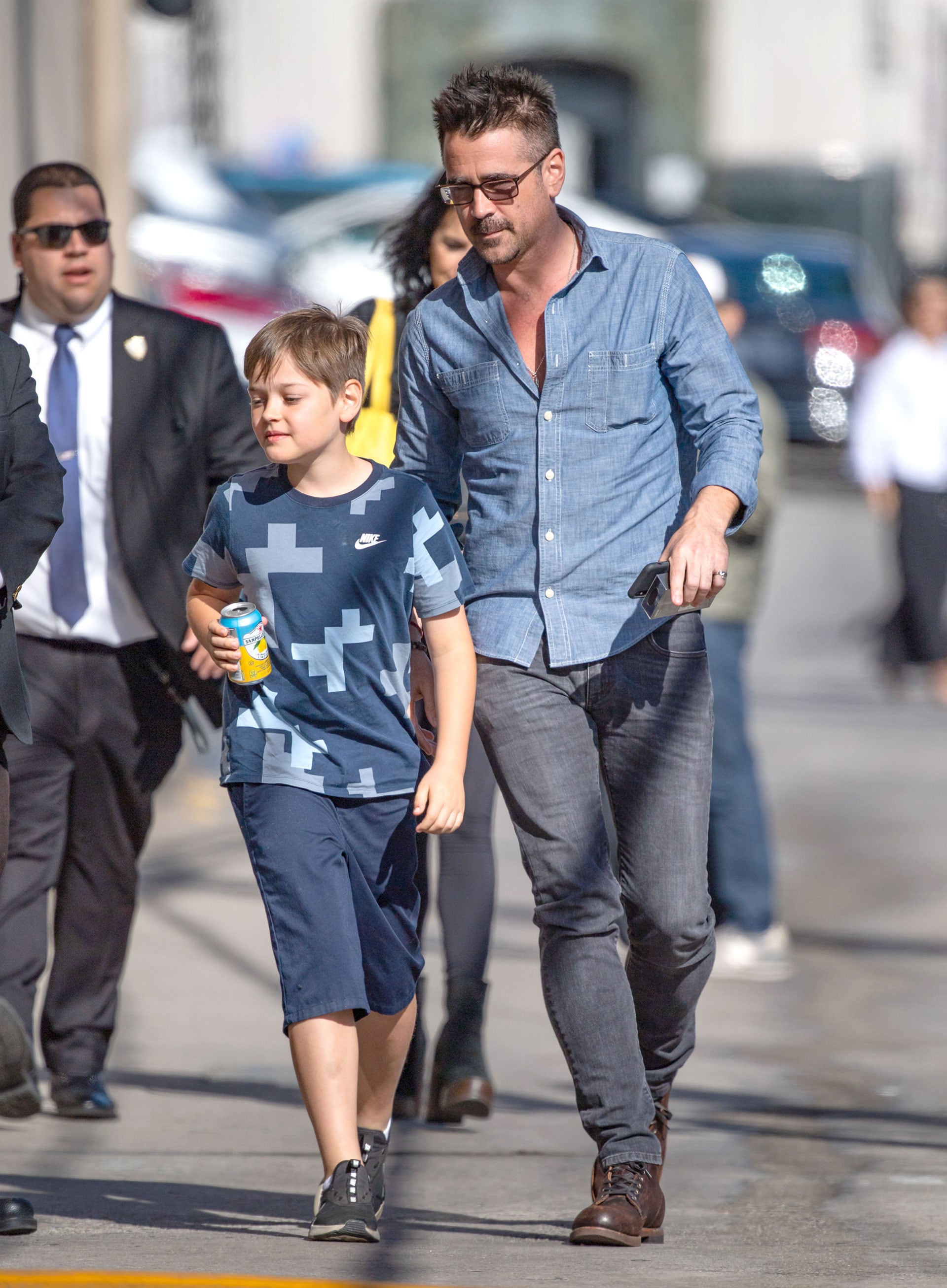 El hijo de Colin Farrell fue diagnosticado con síndrome de Angelman (Grosby)