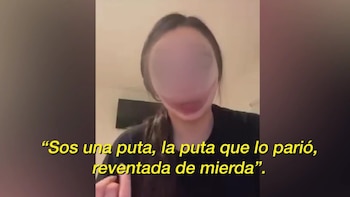 Una de las participantes del hostigamiento publicó días después una grabación en la que reconoció las agresiones en el local nocturno (Captura de video)