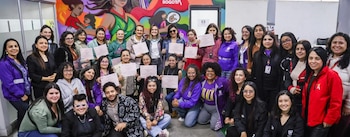 Los talleres incluyen módulos de derechos humanos, fortaleciendo la toma de decisiones y la generación de ingresos propios para las participantes - crédito Secretaría Distrital de la Mujer