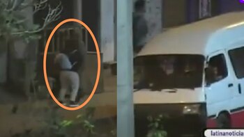 VES: Delincuentes utilizaban una combi