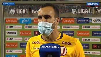 José Carvallo habló después de