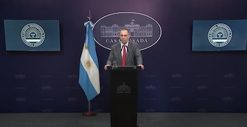 Manuel Adorni - Conferencia 24/03