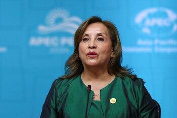 La presidenta Dina Boluarte participó