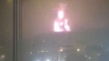 Choque en cadena en Florida