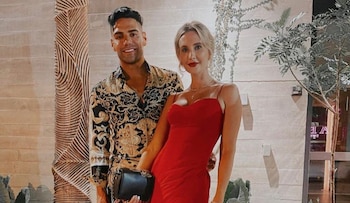 Radamel Falcao García y Lorelei