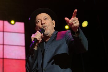 El cantautor panameño Rubén Blades,