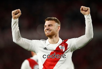 En 2023, River le vendió a la Fiorentina a Lucas Beltrán por una cifra aproximada a los 25 millones de euros (REUTERS/Agustin Marcarian)