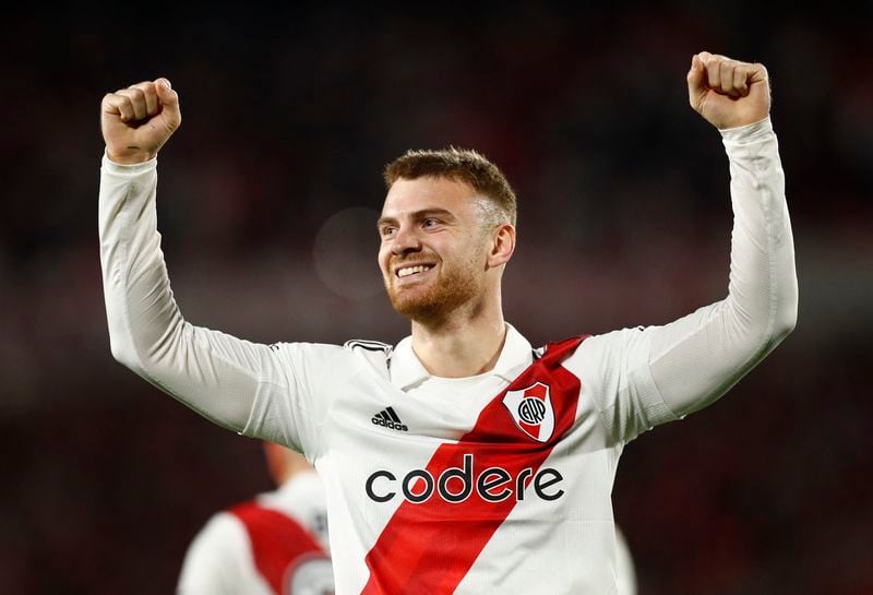 En 2023, River le vendió a la Fiorentina a Lucas Beltrán por una cifra aproximada a los 25 millones de euros (REUTERS/Agustin Marcarian)