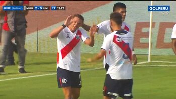 Universitario vs Deportivo Municipal: Alexis