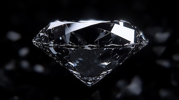 Un diamante es una gema