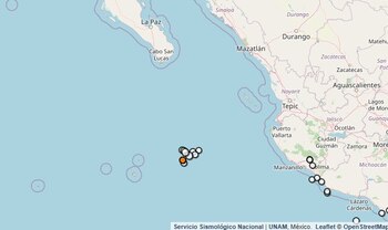 Temblor reportado en Baja California