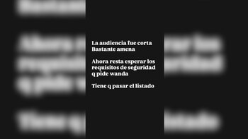 Ahora, Wanda deberá pasar los