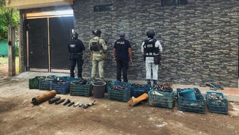 Localizan “narcofábrica” de explosivos en