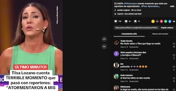 Tilsa Lozano entre lágrimas acusa