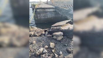 Un misil ruso impactó en