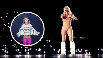 La cantante mexicana felicitó La