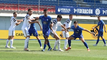 Imagen de un partido del Ourense CF. (Página Web/Ourense CF)