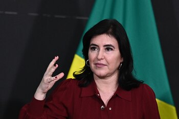 Simone Tebet, funcionaria brasileña, visitó