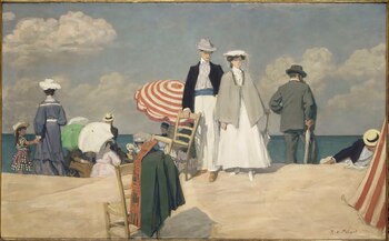 “La Plage de Cabourg” (1910),