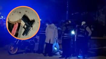 En un acto de valentía,