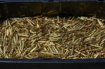 Las autoridades destacaron la importancia del procedimiento para impedir que este armamento vuelva a manos de grupos criminales. Crédito: Cuartoscuro