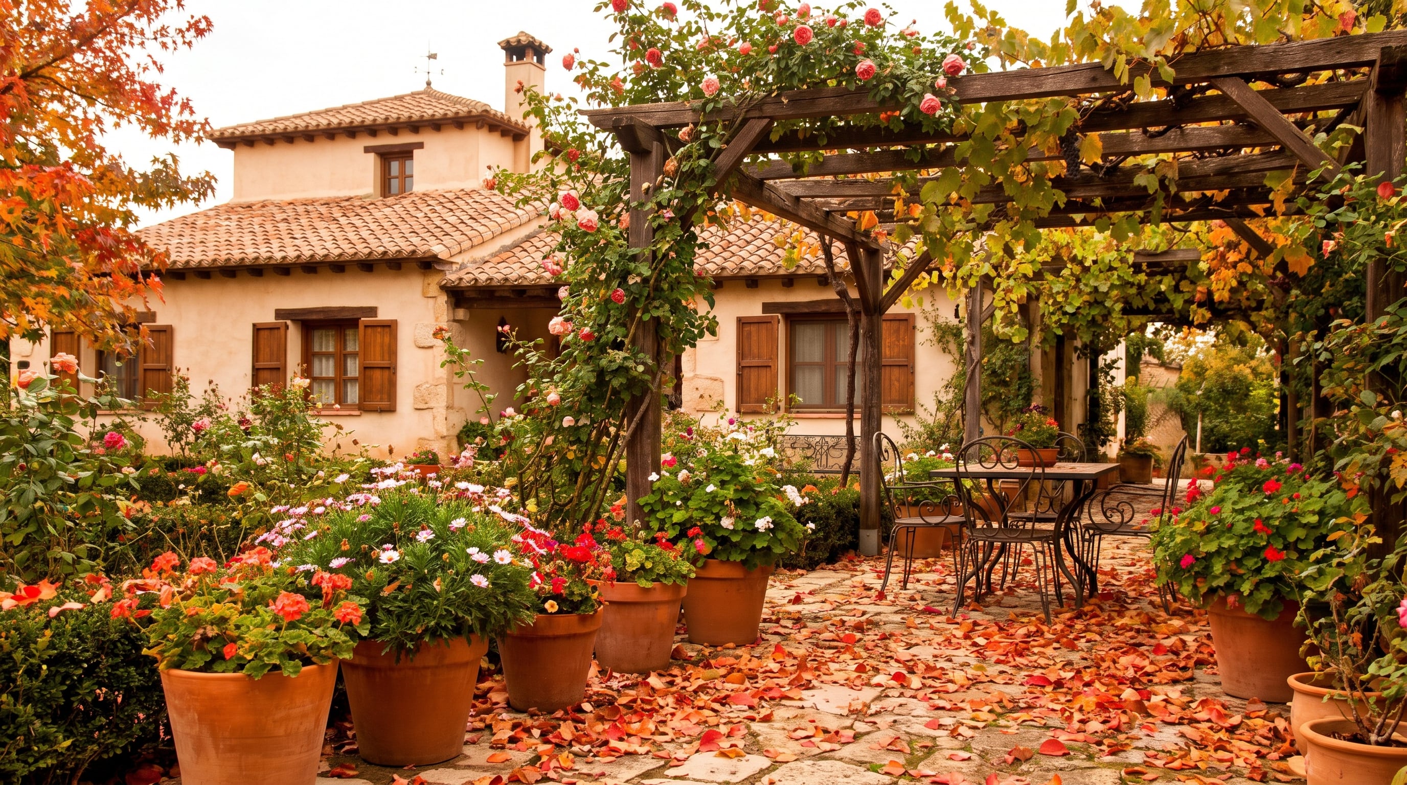 El otoño es un tiempo perfecto para recolectar los últimos alimentos del huerto y repensar los cuidados del jardín. (Imagen Ilustrativa Infobae)
