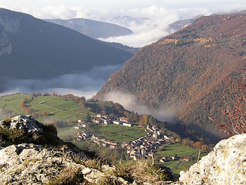 Oncieu, en Francia (Perouges Bugey