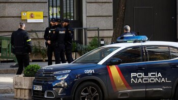 La policía nacional. (Reuters)