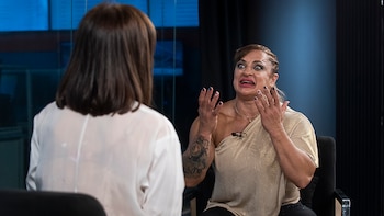 Locomotra Oliveras con María Laura