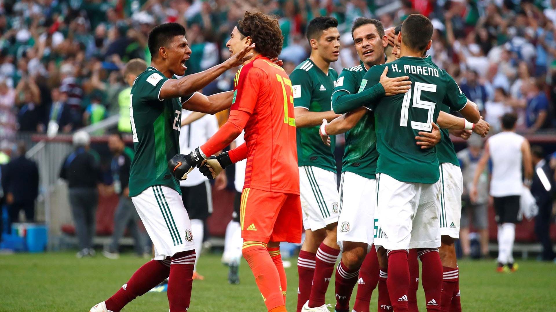 México derrotó a Alemania en el Mundial de Rusia 2018 (REUTERS)