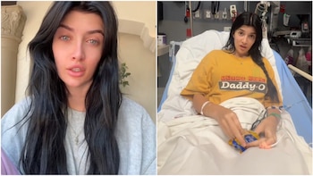 La hija de Charlie Sheen fue hospitalizada por una infección renal: “Me siento horrible”