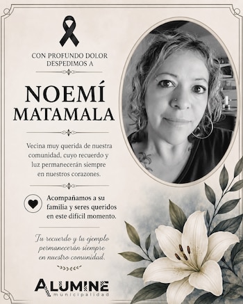 Femicidio Aluminé Noemí Matamala