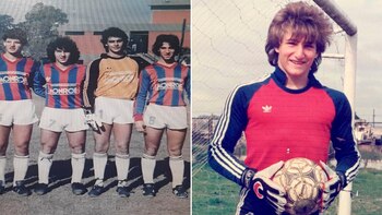 Martin Ortiz y Javier Milei arqueros