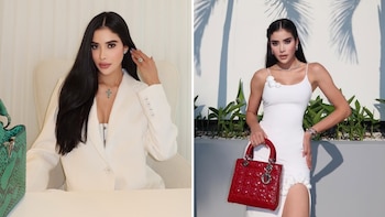 Dianny More es creadora de Diamont Joyería, un emprendimiento de lujo en Bogotá enfocado en diamantes, esmeraldas y rubíes - crédito @diannymore/Instagram