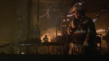 Se desconoce a cuánto ascienden las pérdidas materiales por el daño de las intensas llamas. (Foto: Twitter/@PCJalisco)