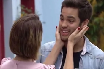 Ignacio recibiendo el apoyo de