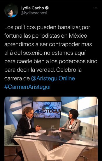 La escritora declaró que más