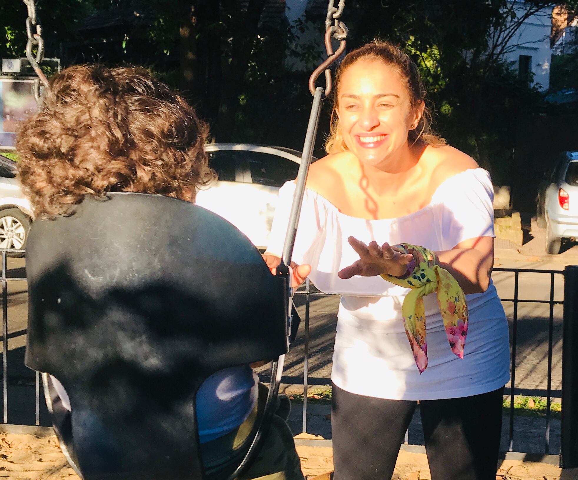 A pesar de las adversidades, Oliván remarcó la importancia del amor y de buscar lugares donde los niños con autismo sean felices e incluidos