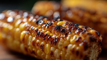 Costillitas de elote, esquites en vaso, elote desgranado, mayonesa, queso, chile en polvo, limón. - (Imagen Ilustrativa Infobae)