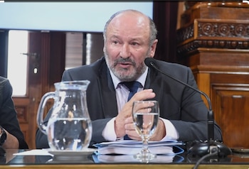 El senador radical Daneil Kroneberger