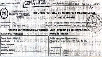 Pericia de la necropsia de