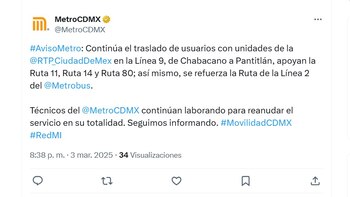 (X/ @MetroCDMX)